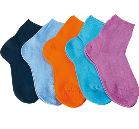 Носки детские цветные (5 пар)