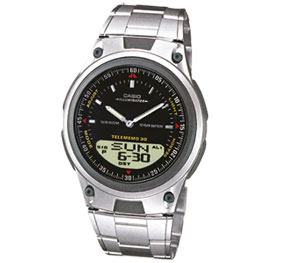 Casio "Duble Time" наручные часы