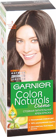 Garnier краска для волос, тёмный каштан