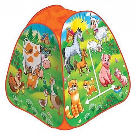 Детская игровая палатка "Весёлая ферма"