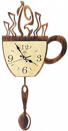 Mirron "Чайная церемония" настенные часы с маятником