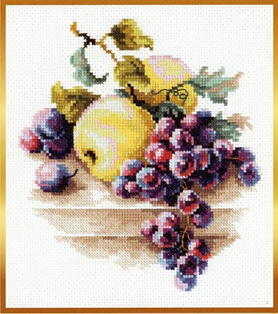 "Виноград и яблоки"