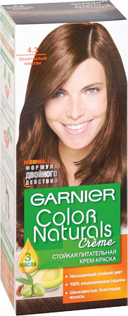 Garnier краска для волос, золотистый каштан