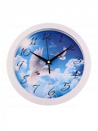 Вега "Белые голуби" настенные часы