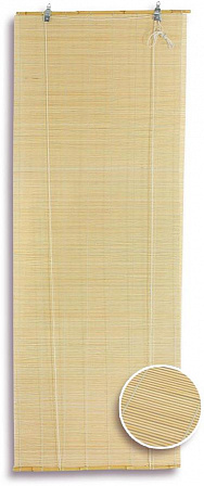 Штора рулонная бамбуковая "Осака" 60х160 см
