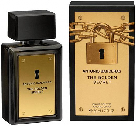 Antonio Banderas The Secret Golden мужская туалетная вода, 100 мл