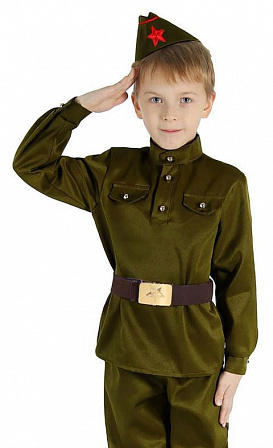 Карнавальный костюм для мальчика "Военный"