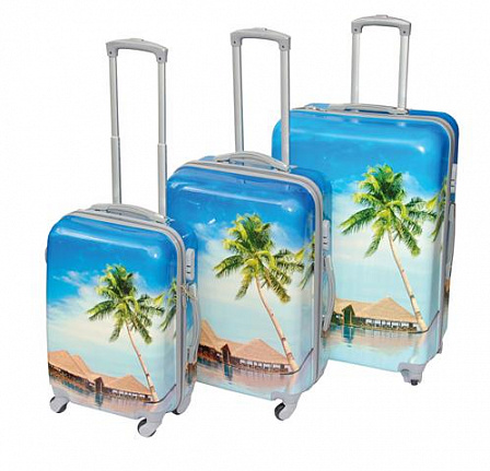 Комплект чемоданов 3 в 1 (малый + средний + большой)