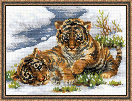 "Тигрята в снегу"