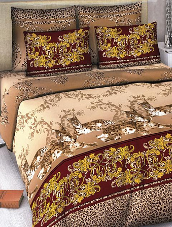 Комплект постельного белья "Золотой Дамаск"