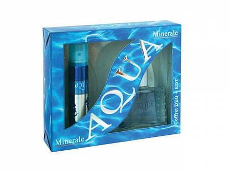 Подарочный набор "Aqua Minerale" (мужская туалетная вода+дезодорант)