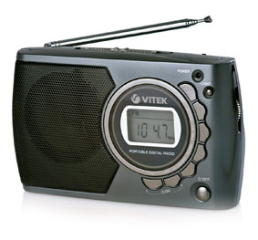 Vitek VT-3583 компактный цифровой радиоприёмник