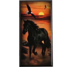 Нарды 2в1 "Жеребец" (40х40 см)