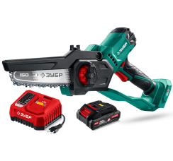 ЗУБР ПЦБ-2015-21 мини-пила цепная аккумуляторная