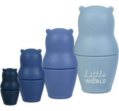 Развивающая игрушка-матрёшка "Мишка"