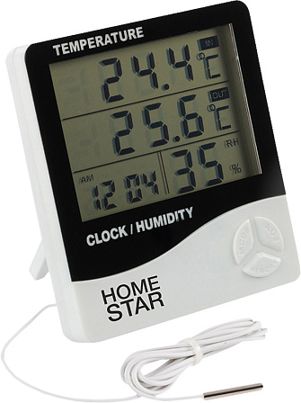 HOMESTAR HS-0109 часы с метеостанцией