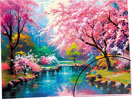 Алмазная мозаика ?Природа? (50х40 см)
