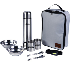 Набор посуды в сумке (9 предметов)