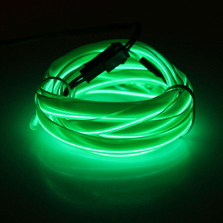 CARTAGE неоновая нить для подсветки салона (зеленый)