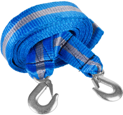 ЗУБР "Эксперт" трос буксировочный усиленный (7 тонн)