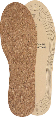 Стельки универсальные (латекс, пробка)