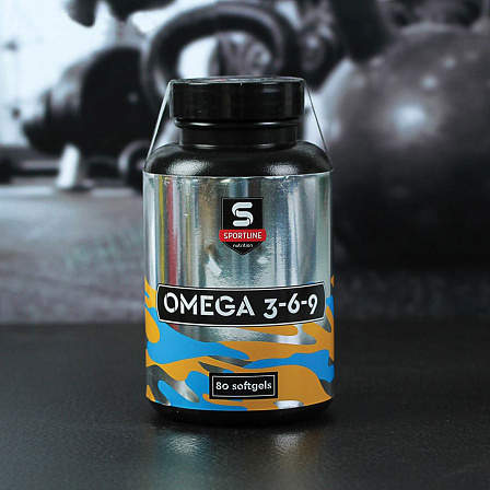 SportLine Nutrition Omega 3-6-9 (80 шт.)