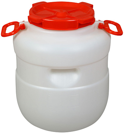 Фляга пищевая пластиковая с ручками (30 литров)