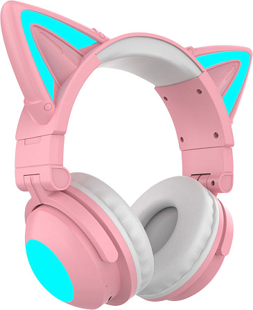 QUMO Party Cat Mini PINK bluetooth-стереогарнитура