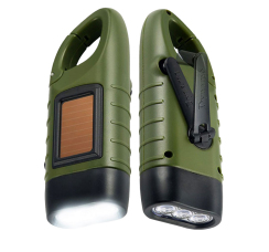 Фонарь ручной с динамо-зарядкой (3 Вт, 80 мАч)