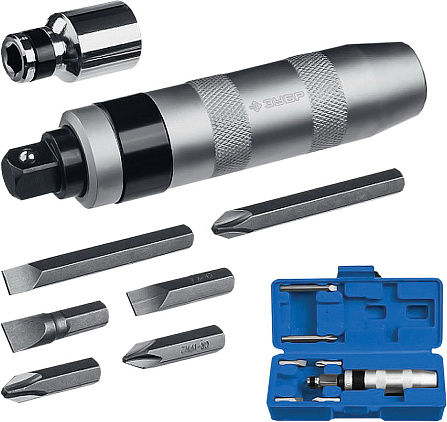 ЗУБР "Профессионал" отвёртка ударно-поворотная