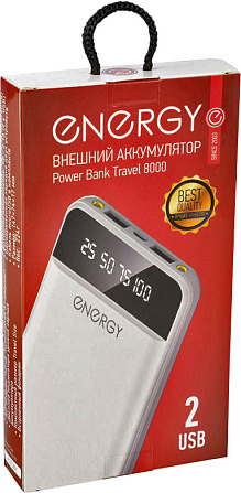 ENERGY Power Bank Travel внешний аккумулятор (8000 mAh)