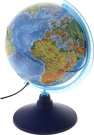 Глобус с подсветкой (диаметр - 210 мм)