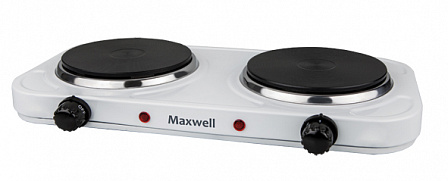MAXWELL MW-1904 электроплита настольная (2 конфорки)