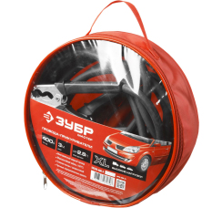 ЗУБР провода-прикуриватели (400А, 3 метра)