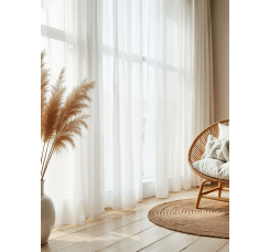 ЭТЕЛЬ тюль-вуаль без рисунка (260?250 см)