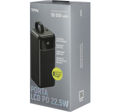 TFN Porta LCD PD внешний аккумулятор (50000 mAh)