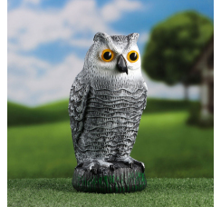 Фигура "Сова полярная" (14х13х26 см)