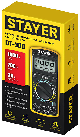 STAYER DT-300 цифровой мультиметр