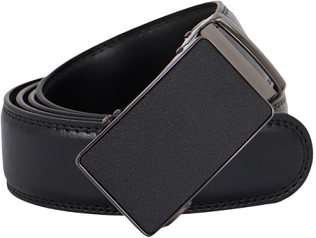 Ремень мужской кожаный "Автомат"