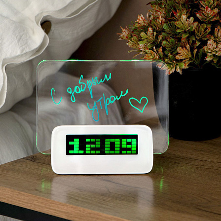 Luazon LB-16 часы-будильник "Послание"