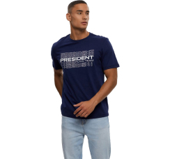 Футболка "President" ц: синий