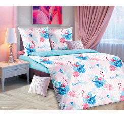 Комплект постельного белья "Фламинго"