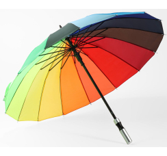 Зонт-трость полуавтоматический ?Радужное настроение?