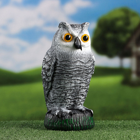 Фигура "Сова полярная" (14х13х26 см)