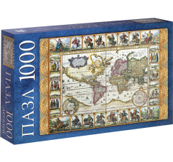 Пазл ?Карта мира? (1000 деталей)