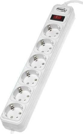 LuazOn сетевой фильтр (3 метра)