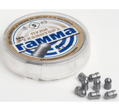 Пули для пневматики "Гамма" (калибр 4,5 мм, 1 гр., 100 шт.)