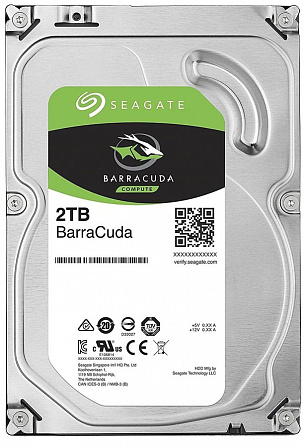 Seagate BarraCuda 2 Tб жесткий диск