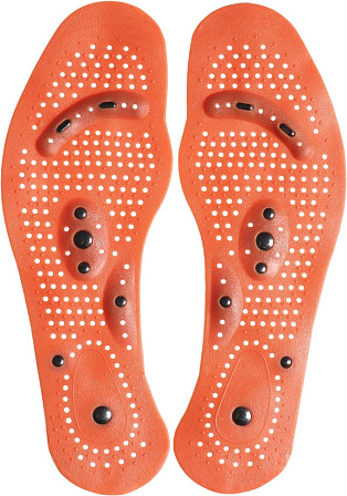 Стельки массажные дышащие с магнитами