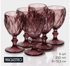 MAGISTRO набор бокалов для вина (6 шт., 250 мл)